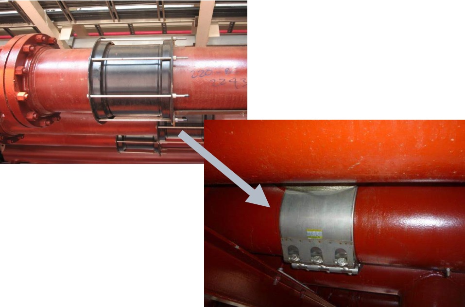 Installation Examples inert gas line at deck header